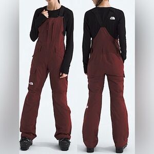 NEW The North Face Freedom Insulated Bib Snow Pants sumac sz XL